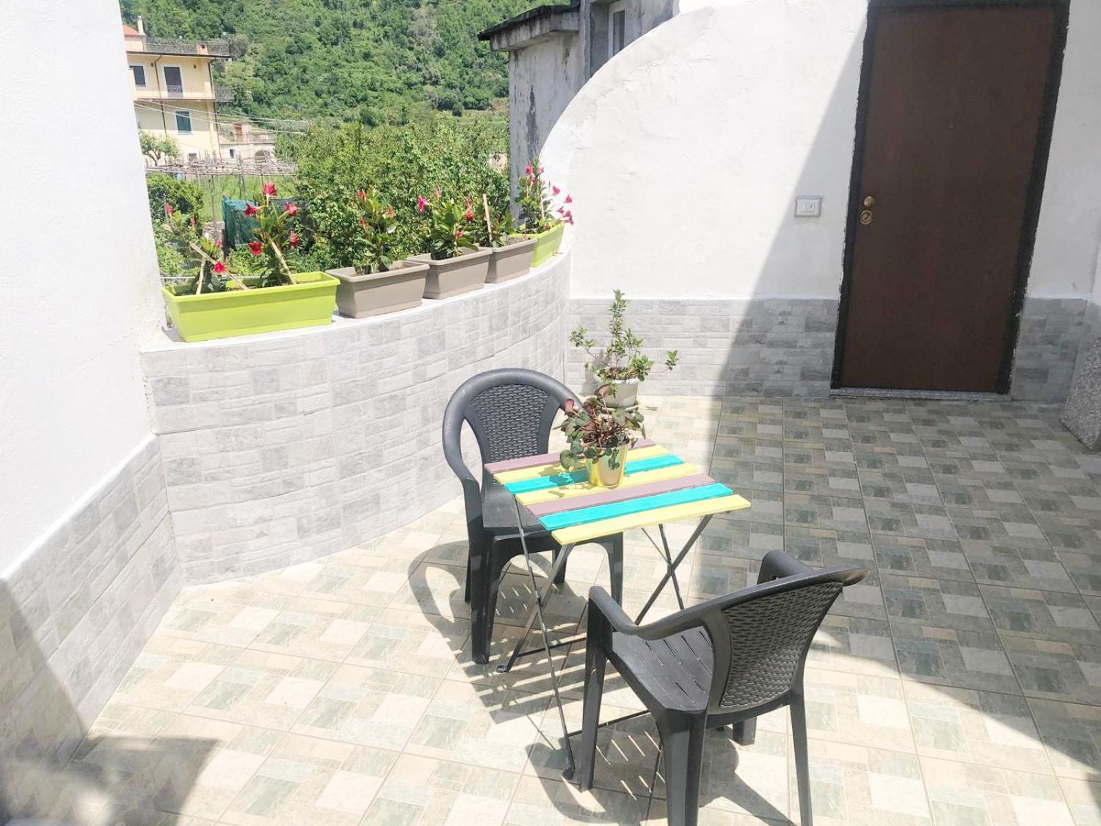 Amalfi Coast Casa Vacanze Marino Tramonti Bagian luar foto